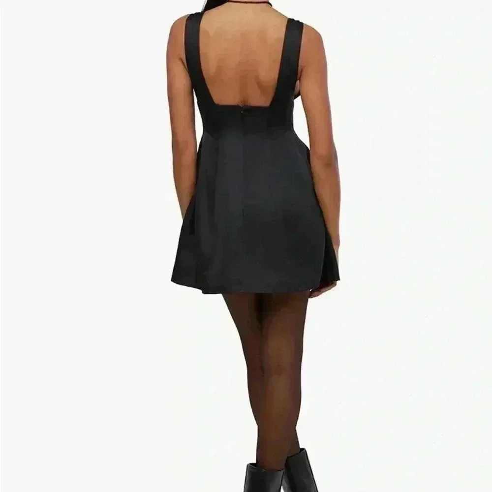 WeWoreWhat V Neck Mini Dress - Picture 3 of 11